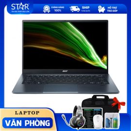 Laptop Acer Swift 3 SF314-511-58TH (N20C12_NX.ATQSV.001): i5 1135G7, Intel Iris Xe Graphics, Ram 16G, SSD NVMe 512G, Win10, Finger Print, Led Keyboard, 14.0”FHD IPS (Gradient Blue)