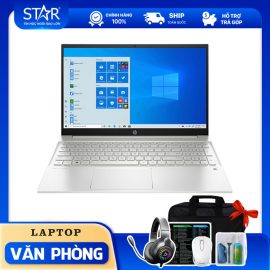 Laptop HP Pavilion 15-eg0506TX (46M05PA): I5 1135G7, VGA MX450 2G, Ram 8G, SSD NVMe 512G, Win11, 15.6”FHD IPS (Bạc)