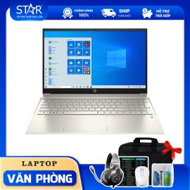 Laptop HP Pavilion 15-eg0507TU (46M06PA) :I5-1135G7,Intel Iris Xe Graphics, Ram 8GB DDR4, SSD 256GB, Win 11SL,15.6″ FHD Vàng