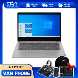 Laptop Lenovo IdeaPad 3: Pentium N5030, ‎Intel UHD Graphics, Ram 4G, SSD NVMe 128G, Win10, 14.0”HD (Silver)