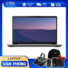Laptop Lenovo IdeaPad 3 15ITL6 (82H800M3VN): I5 1135G7, Intel Iris Xe Graphics, Ram 8G, SSD NVMe 256G, Win10, 15.6”FHD (Arctic Grey)