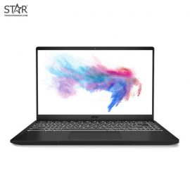 Laptop MSI Modern 14 B10MW-214VN : i7-10510U, Intel UHD Graphics, Ram 8G, SSD M.2 NVMe 512G, Win10, 14.0”FHD IPS (Onyx Black)