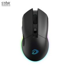 Chuột Không Dây Dare-U EM901X Gemini RGB Gaming Wireless (Đen)