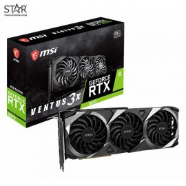 VGA MSI RTX 3070 8G GDDR6 Ventus X3 OC (GeForce RTX™ 3070 VENTUS 3X OC)