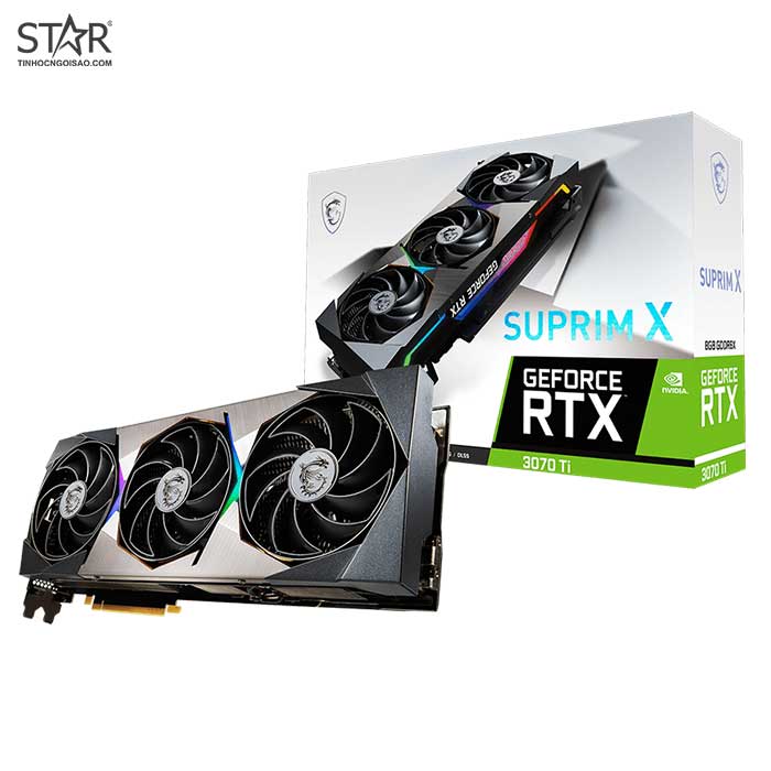VGA MSI RTX 3070Ti 8G GDDR6X Suprim X (GeForce RTX™ 3070 Ti SUPRIM X) VGA MSI RTX 3070Ti 8G GDDR6X Suprim X (GeForce RTX™ 3070 Ti SUPRIM X)
