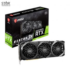 VGA MSI RTX 3080 10G GDDR6X Ventus 3X OC V2 LHR (GeForce RTX™ 3080 VENTUS 3X 10G OC LHR)