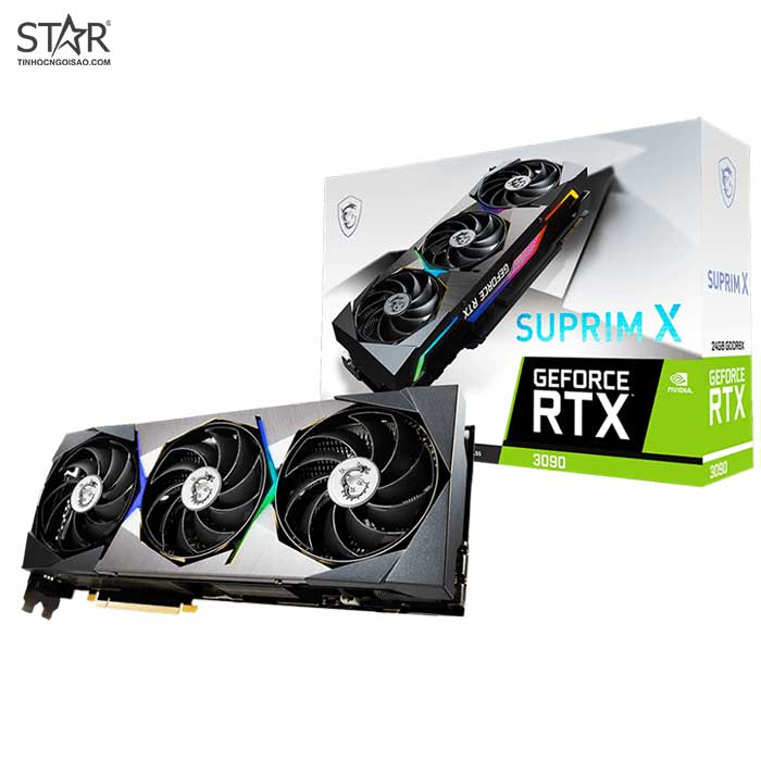 VGA MSI RTX 3090 24G GDDR6X SUPRIM X (GeForce RTX™ 3090 SUPRIM X 24G) VGA MSI RTX 3090 24G GDDR6X SUPRIM X (GeForce RTX™ 3090 SUPRIM X 24G)