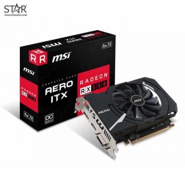 VGA Radeon RX550 2G GDDR5 MSI Aero ITX OC (Radeon RX 550 AERO ITX 2G OC)