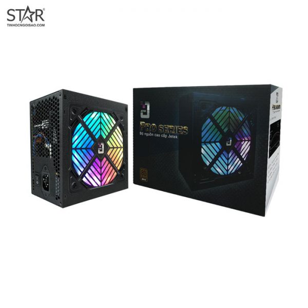 Nguồn Jetek 500W P500 RGB 80 Plus Bronze + Dây Nguồn Nguồn Jetek 500W P500 RGB 80 Plus Bronze + Dây Nguồn