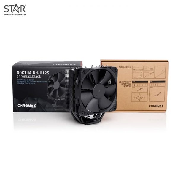 Tản nhiệt CPU Noctua NH-U12S chromax black Tản nhiệt CPU Noctua NH-U12S chromax black