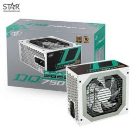 Nguồn Deepcool 750W White 80 Plus Gold Full Modular (DQ750-M-V2L-WH)