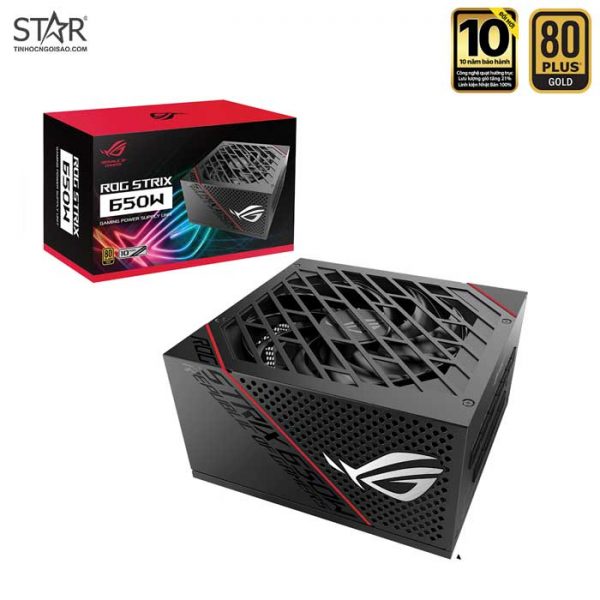Nguồn Asus ROG Strix 650W 80 Plus Gold Modular (ROG-STRIX-650G) Nguồn Asus ROG Strix 650W 80 Plus Gold Modular (ROG-STRIX-650G)