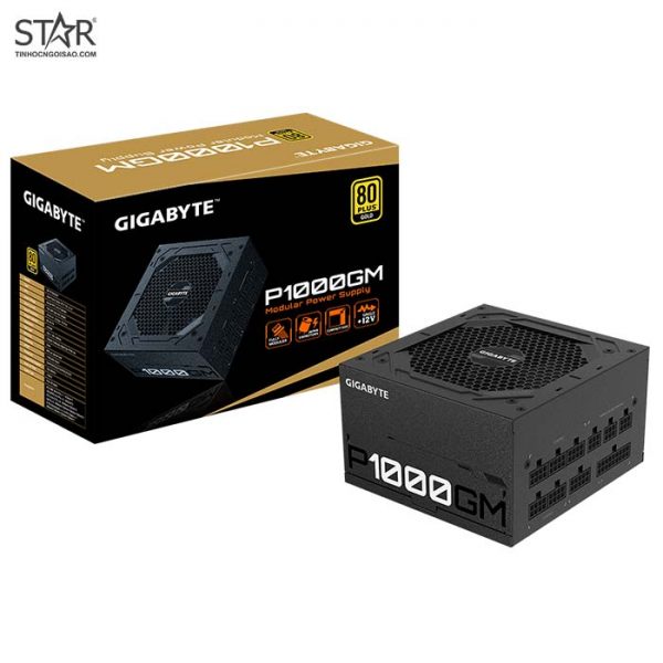 Nguồn Gigabyte GP-P1000GM 1000W 80 Plus Gold Full Modular Nguồn Gigabyte GP-P1000GM 1000W 80 Plus Gold Full Modular