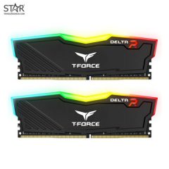 Ram DDR4 Team 32G/3000 T-Force Delta RGB (2x 16GB) (Đen)