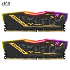 Ram DDR4 Team 32G/3200 T-Force Delta TUF Gaming Alliance (2x 16GB) (TF9D416G3200HC16CBK)