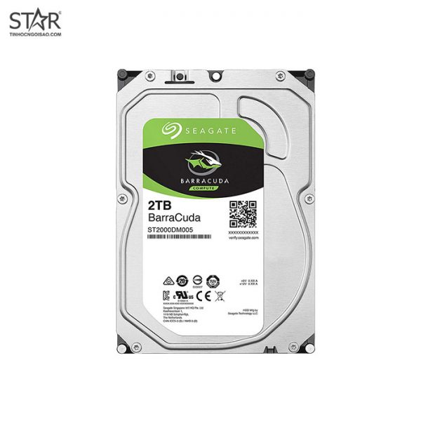 Ổ cứng HDD Seagate 2TB Barracuda Chính Hãng (ST2000DM005) Ổ cứng HDD Seagate 2TB Barracuda Chính Hãng (ST2000DM005)