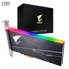 Ổ cứng SSD 1TB Gigabyte Aorus RGB AIC M.2 NVMe PCIe Gen3x4 (GP-ASACNE2100TTTDR)