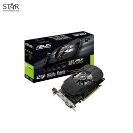 VGA Asus PH-GTX1050 2G GDDR5 Single Fan Chính Hãng (PH-GTX1050-2G)