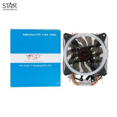 Tản Nhiệt CPU VSP CT-4U 12cm Led RGB