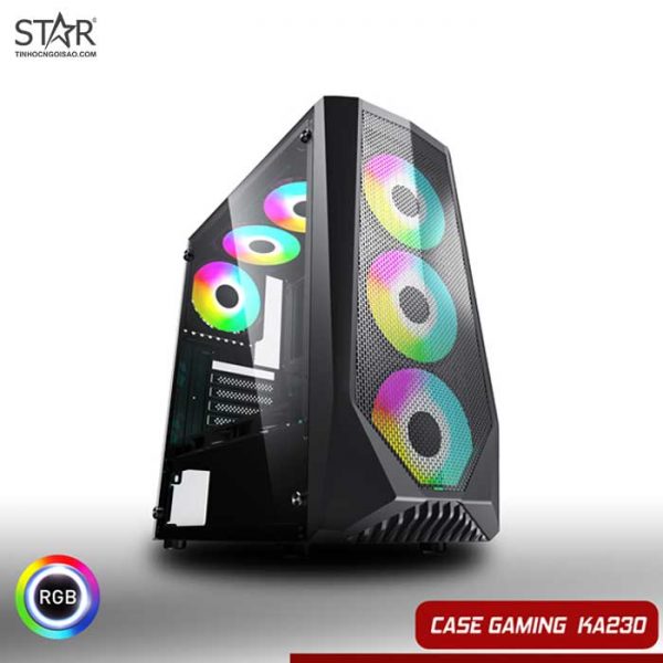 Thùng máy Case VSPTECH Gaming KA-230 (No Fan) Thùng máy Case VSPTECH Gaming KA-230 (No Fan)
