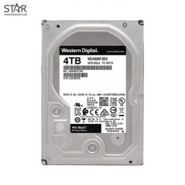 Ổ cứng HDD Western 4TB Black Chính Hãng (WD4005FZBX)