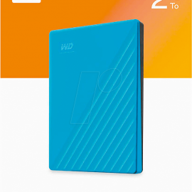 Ổ cứng HDD Di Động 2TB WD My Passport Blue (WDBYVG0020BBL-WESN)