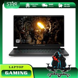 Laptop Dell Gaming Alienware M15 R6 (P109F001DBL): I7 11800H, RTX 3060 6G, Ram 32G, SSD NVMe 1TB, Win11, RGB Keyboard, 15.6”FHD 165Hz (Đen)