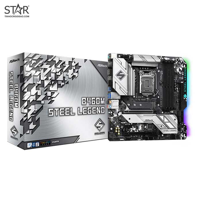 Mainboard Asrock B460M Steel Legend (B460M Steel Legend) Mainboard Asrock B460M Steel Legend (B460M Steel Legend)