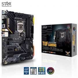 Mainboard Asus TUF Gaming Z490-PLUS (WI-FI) (LGA1200/ ATX/ VRM 12+2/ DDR4/ WIFi6/ HDMI DP/ AURA Sync)