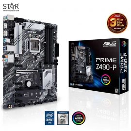 Mainboard Asus Z490-P Prime (LGA 1200/ ATX/ VRM 10+1/ DDR4/ AURA Sync)