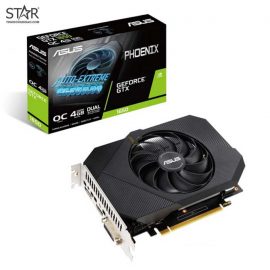 VGA Asus GTX 1650 4G GDDR6 Phoenix OC Edition (PH-GTX1650-O4GD6-P)