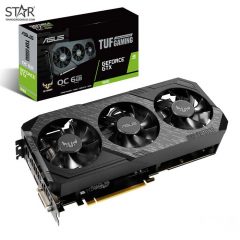 VGA Asus GTX 1660 6G GDDR5 TUF Gaming X3 OC (TUF3-GTX1660-O6G-GAMING)