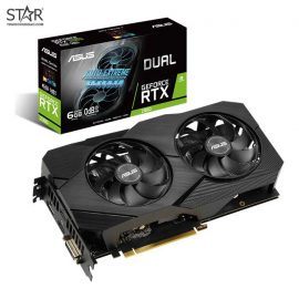 VGA Asus RTX 2060 6G GDDR6 Dual EVO (DUAL-RTX2060-6G-EVO)