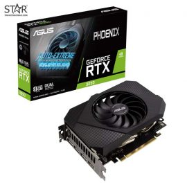 VGA Asus RTX 3050 8GB GDDR6 Phoenix (PH-RTX3050-8G)