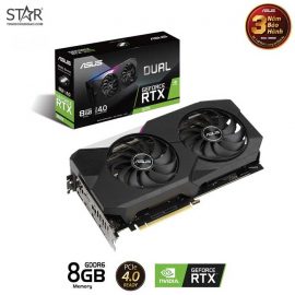 VGA Asus RTX 3060Ti 8G GDDR6 Dual V2 (DUAL-RTX3060TI-8G-V2)