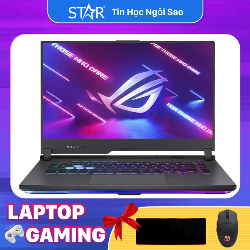 Laptop ASUS ROG Strix G15 G513IC-HN002T: AMD R7-4800H, RTX 3050 4G, Ram 8G, SSD NVMe 512G, Win10, RGB Keyboard, 15.6”FHD IPS 144Hz (Eclipse Gray) Laptop ASUS ROG Strix G15 G513IC-HN002T: AMD R7-4800H, RTX 3050 4G, Ram 8G, SSD NVMe 512G, Win10, RGB Keyboard, 15.6”FHD IPS 144Hz (Eclipse Gray)