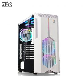 Thùng máy Case Jetek Game Beryl-II G9602W White (Tặng 2 Fan)