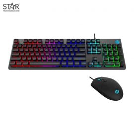 Combo Phím Chuột HP KM300F LED (Đen)