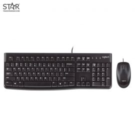 Combo Phím Chuột Logitech MK120 Chính Hãng (Đen)