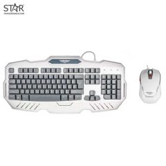 Combo Phím Chuột Newmen KM810 Chính Hãng (Trắng)