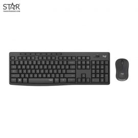 Combo Phím Chuột Không Dây Logitech MK295 Silent Chính Hãng (Đen)