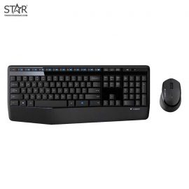 Combo Phím Chuột Không Dây Logitech MK345 Chính Hãng (Đen)