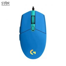 Chuột Logitech G203 Lightsync Wired Gaming (910-005798) (Xanh Dương)
