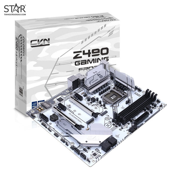 Mainboard Colorful CVN Z490 Gaming Frozen V20 Mainboard Colorful CVN Z490 Gaming Frozen V20