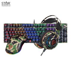 Combo Phím Chuột Tai Nghe Motospeed GS700