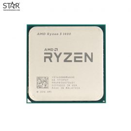 CPU AMD RYZEN 5 1400 (3.2GHz Up to 3.4GHz, AM4, 4 Cores 8 Threads) TRAY