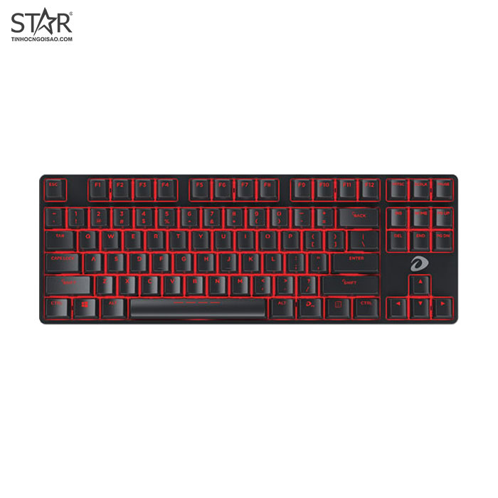 Bàn Phím Cơ Dare-U EK87 Gaming Red Switch TKL (Đen) Bàn Phím Cơ Dare-U EK87 Gaming Red Switch TKL (Đen)