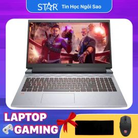 Laptop Dell Gaming G15 5515 (P105F004DGR): AMD R5-5600H, RTX 3050 4G, Ram 16G, SSD NVMe 256G, Win11 | OfficeHS21, Led Keyboard, 15.6”FHD 120Hz (Phantom Grey)