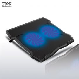 Đế tản nhiệt Laptop VSP Notebook Cooler Pad N34 Led