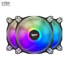 Fan Case Darkflash CF8 Pro RGB 12cm Pack 5 Fan (Hub + Remote)